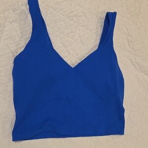 lululemon athletica Blue Sports Bra